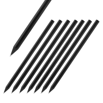 10380 - Promosyon Siyah Latalı Kalem ile Elegan Çizgiler