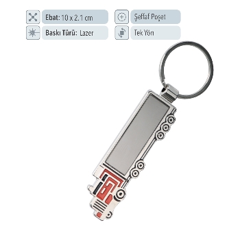 37044 - Tır Şeklinde Promosyon Anahtarlık