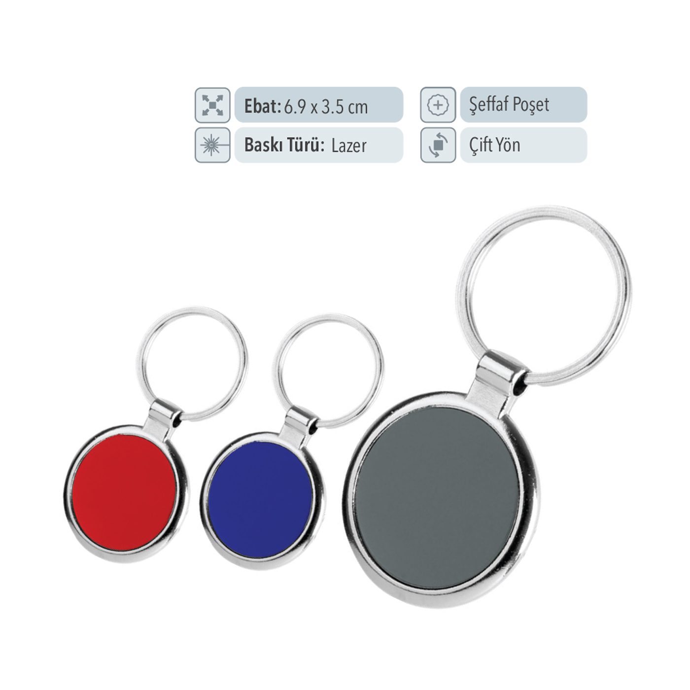 37060 - Kullanışlı Hediye Metal Anahtarlık 