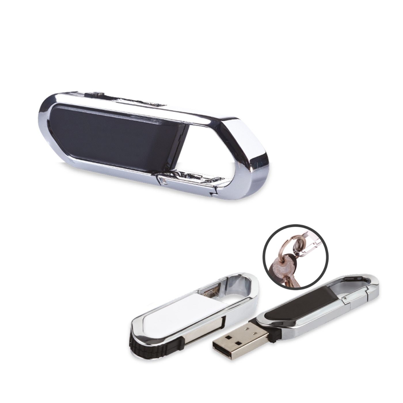 52472 - Sıkıştırılmış Depolama Promosyon USB Bellek