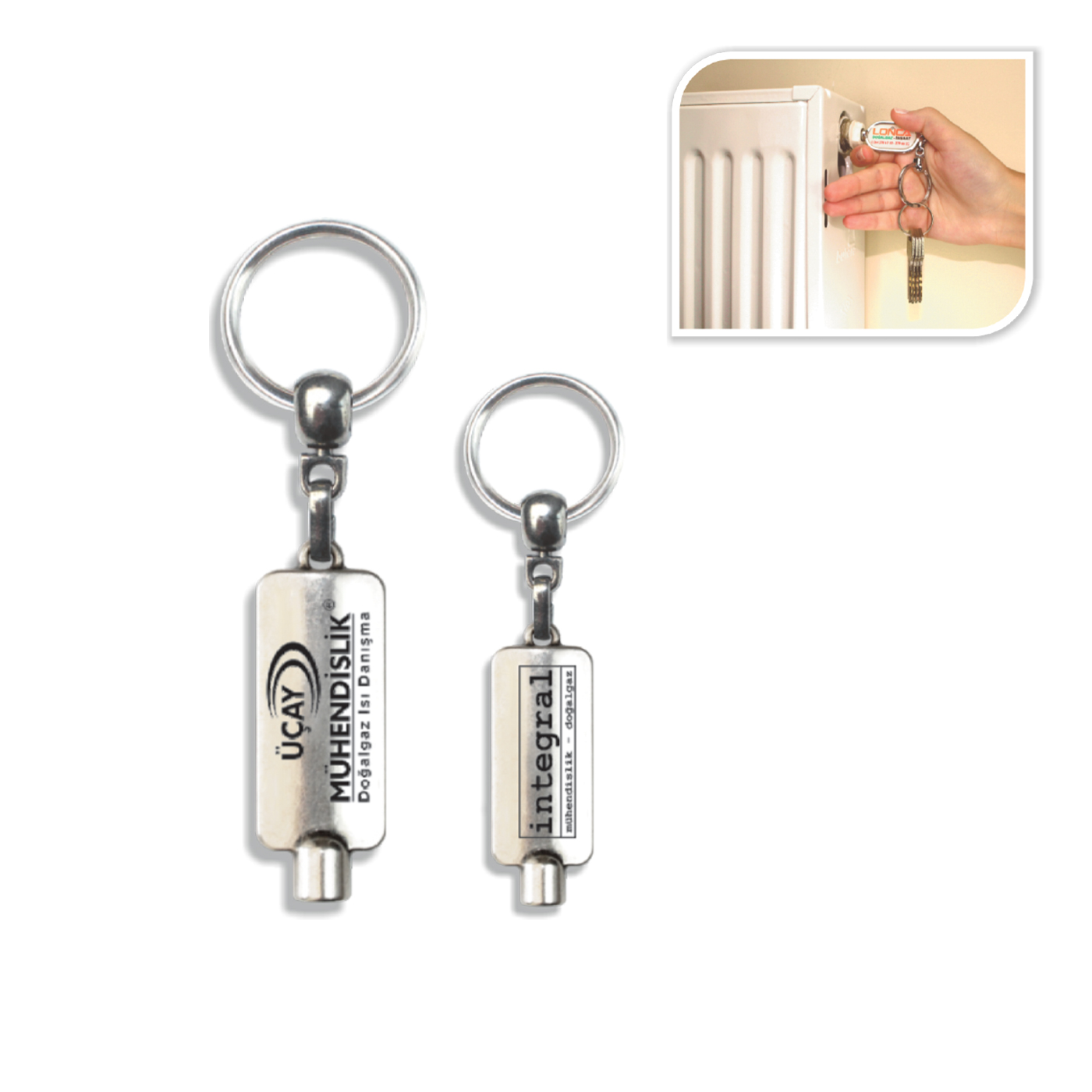 57132 - Purjör Anahtarlık ile Estetik Dokunuş