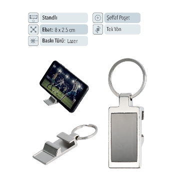 37078 - Promosyon Telefon Tutacaklı Anahtarlık
