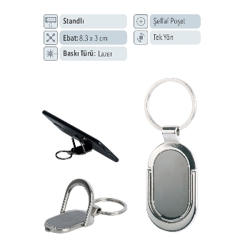 37080 - Telefon Tutacaklı Anahtarlık Her An Yanınızda