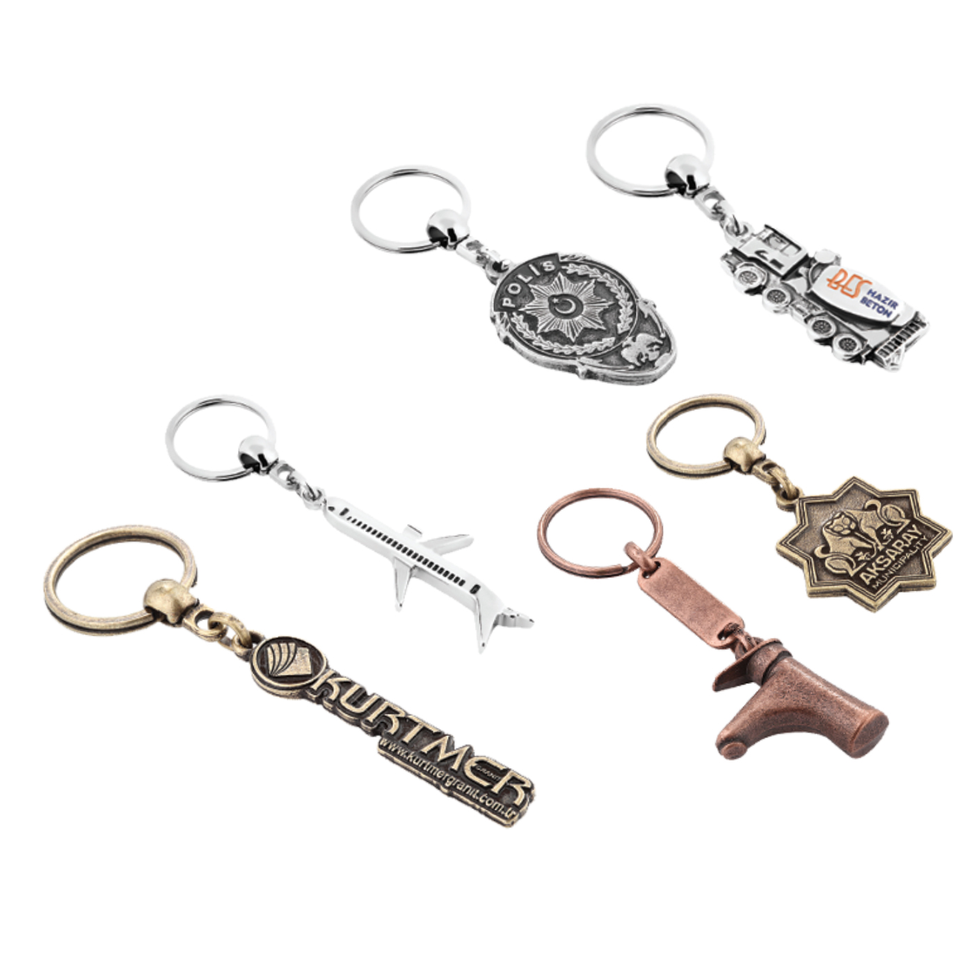 57023 - Özel Tasarım 3 Boyutlu Promosyon Anahtarlık