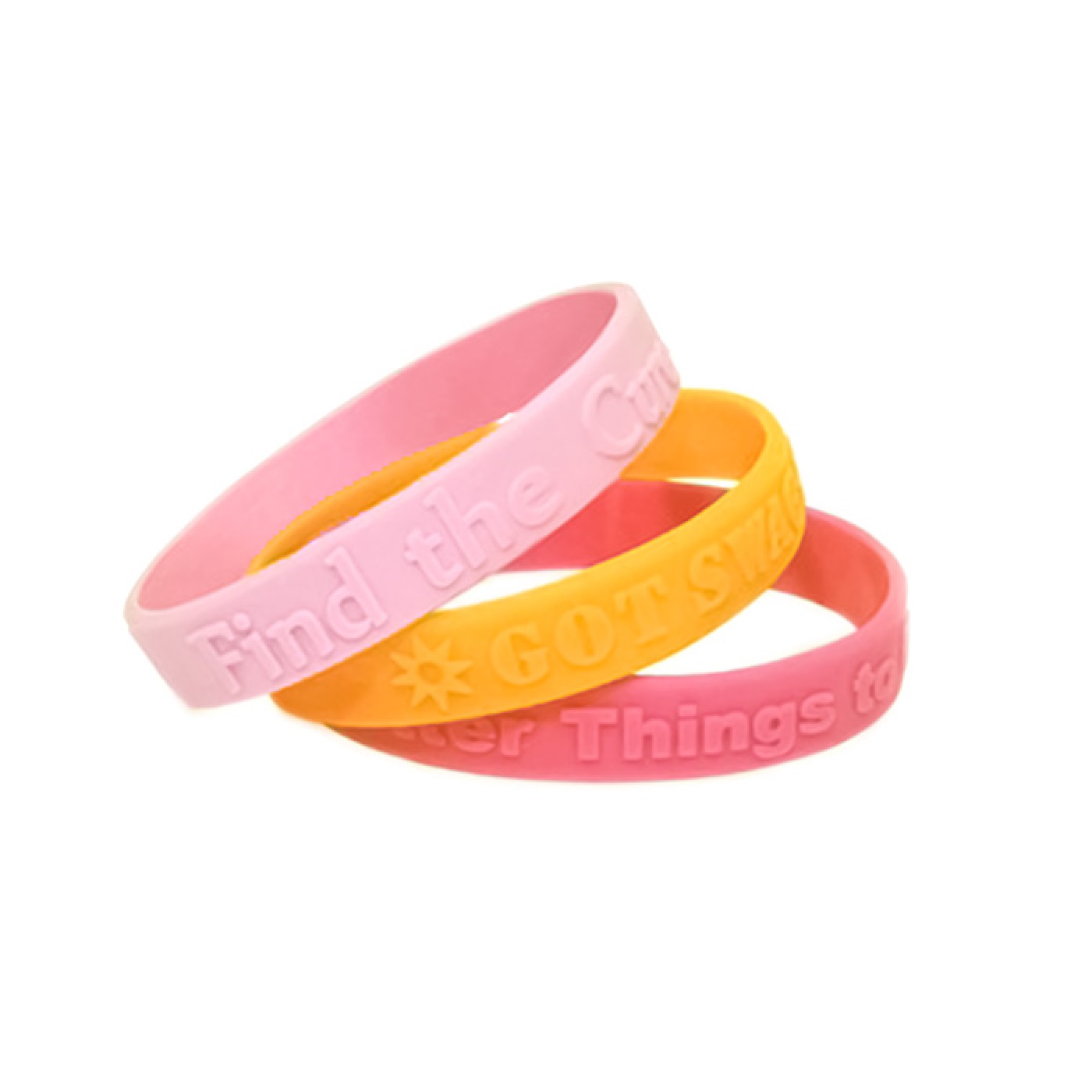 Kabartma Baskı Promosyon Bileklikler