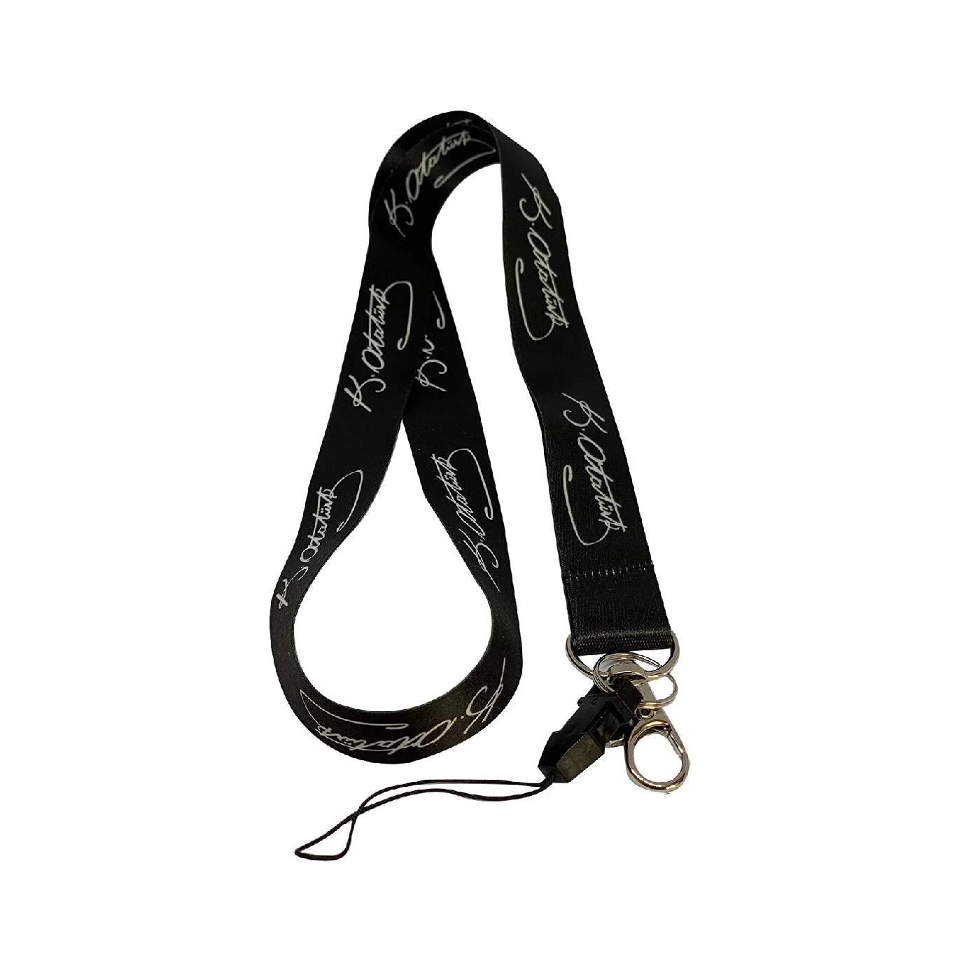 Kilit Tokalı, Saten, Düz Boyun Askı İpi