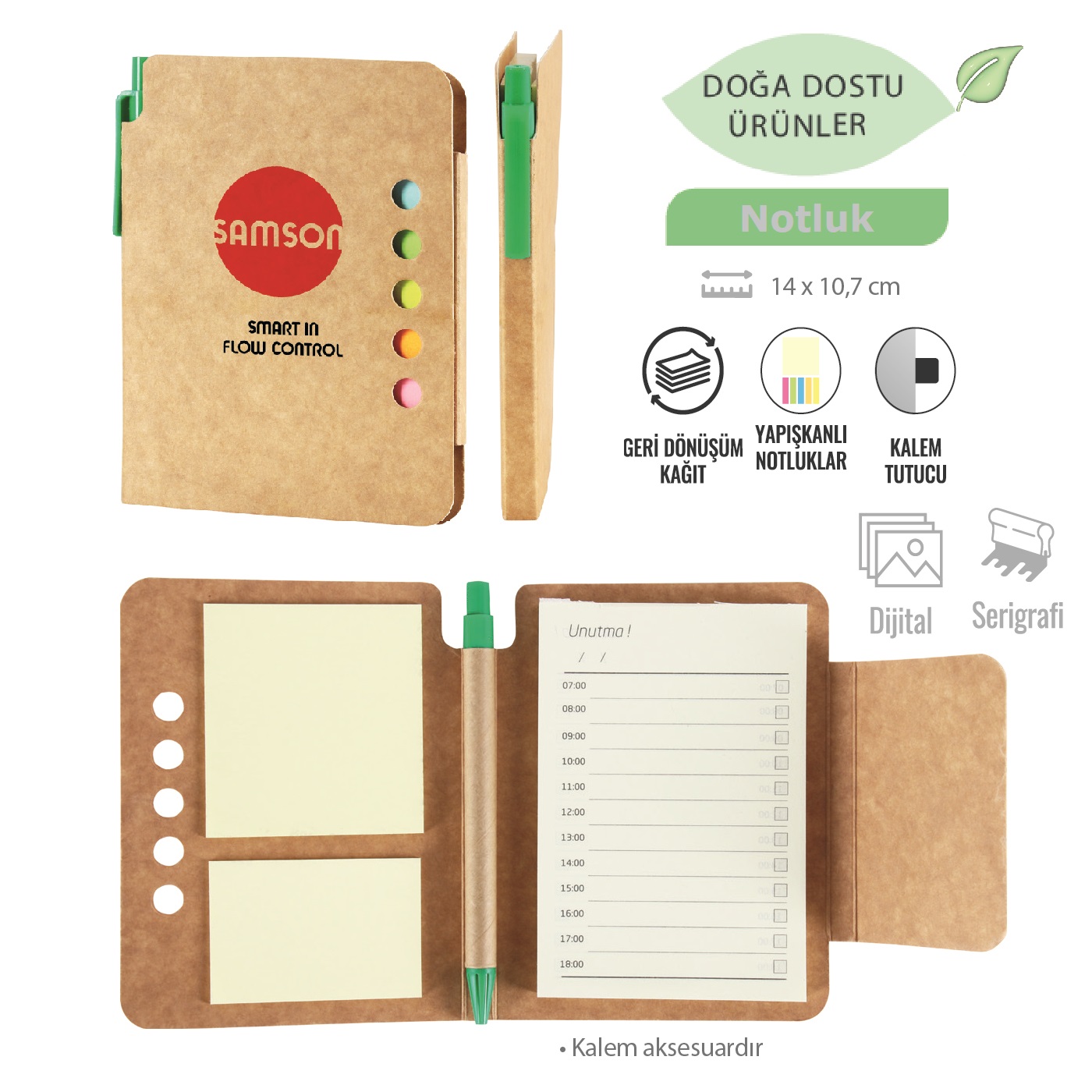 Geri Dönüşümlü Defter İle Temiz Dünya