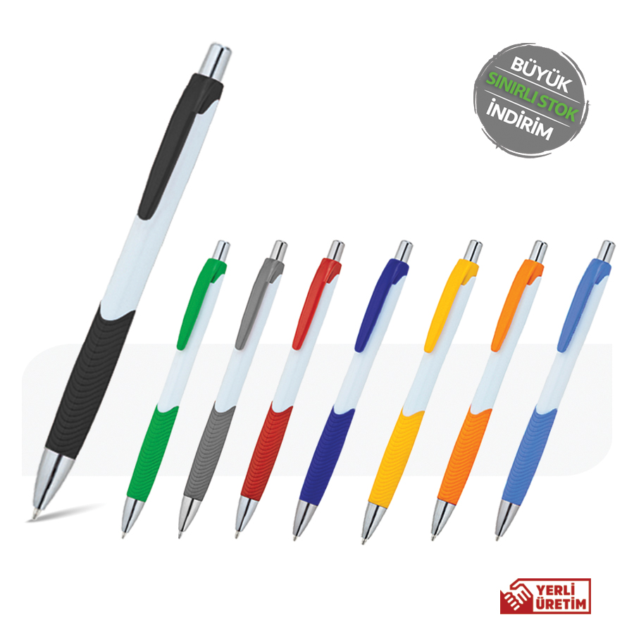 Üstten Basmalı Promosyon Tükenmez Kalem