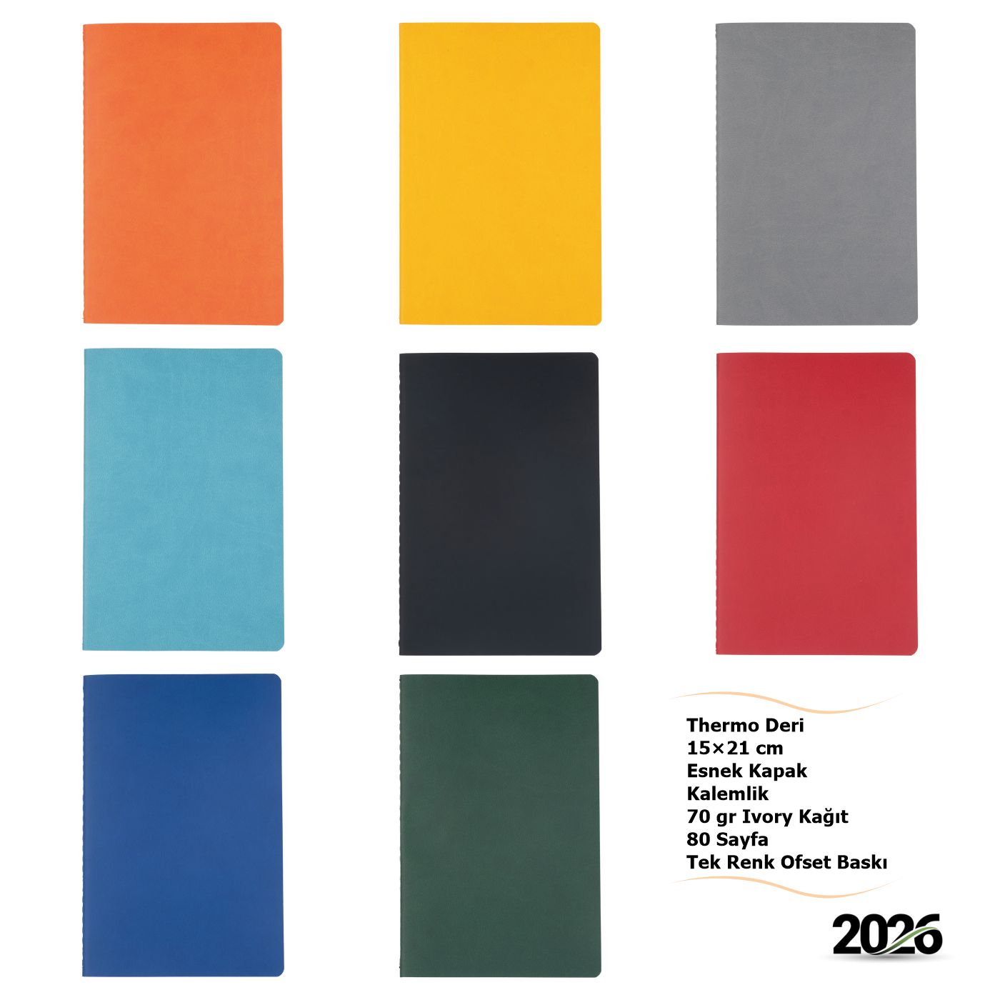 Yumuşak Kapak Promosyon Defter