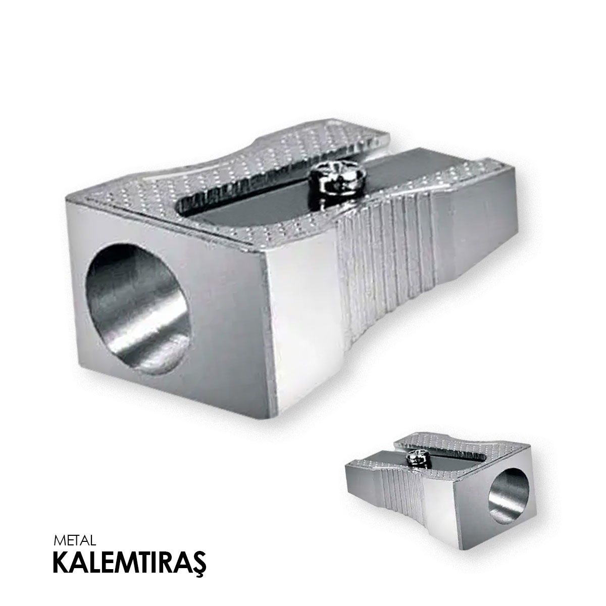Üçgen Metal Kalemtıraş