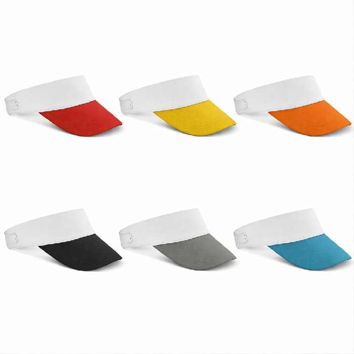 Vizör Şapka Parça Renkli