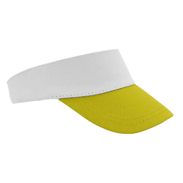 Vizör Şapka Parça Renkli Sarı